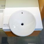 Chậu rửa mặt lavabo TOTO LT533R#XW bán âm bàn - Ảnh 5