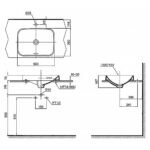 Chậu rửa mặt lavabo TOTO LT5715#XW đặt bàn - Ảnh 6