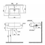Chậu rửa mặt lavabo TOTO LT647CS#XW bán âm bàn - Ảnh 4