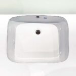 Chậu rửa mặt lavabo TOTO LT765#XW âm bàn - Ảnh 2