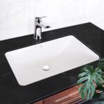 Chậu rửa mặt lavabo TOTO LW1536V#XW/ TL516GV âm bàn, kèm giá đỡ TL516GV - Ảnh 3