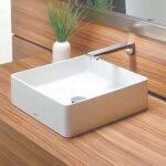 Chậu rửa mặt lavabo TOTO LW574JW/ F#W đặt bàn - Ảnh 2