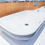 Chậu rửa mặt lavabo TOTO LW630JW/ F#W đặt bàn - Ảnh 2