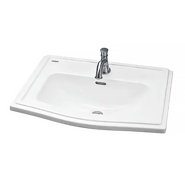 Chậu rửa mặt lavabo TOTO LW781CJ#W dương vành