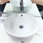 Chậu rửa mặt lavabo TOTO LW895JW/ F#W đặt bàn dòng OMNI - Ảnh 2