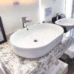 Chậu rửa mặt lavabo TOTO LW896JW/ F#W đặt bàn - Ảnh 2