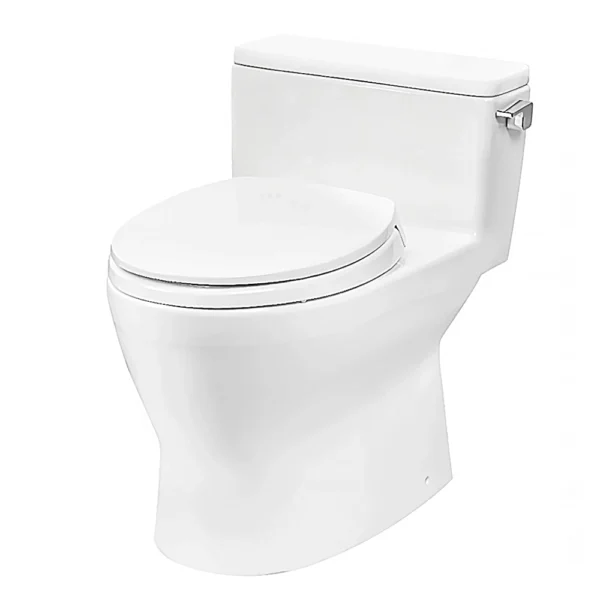 Bồn cầu TOTO MS188VKT2#XW/ T53P100VR 1 khối, nắp êm TC393VS