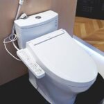 Bồn cầu TOTO MS188VKW16#XW/ T53P100VR 1 khối, nắp điện tử TCF23410AAA, xả gạt - Ảnh 4