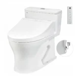 Bồn cầu TOTO MS855DW14#XW 1 khối, nắp điện tử TCF24410AAA