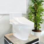 Bồn cầu TOTO MS857CDW17#XW 1 khối, nắp điện tử TCF23460AAA - Ảnh 3
