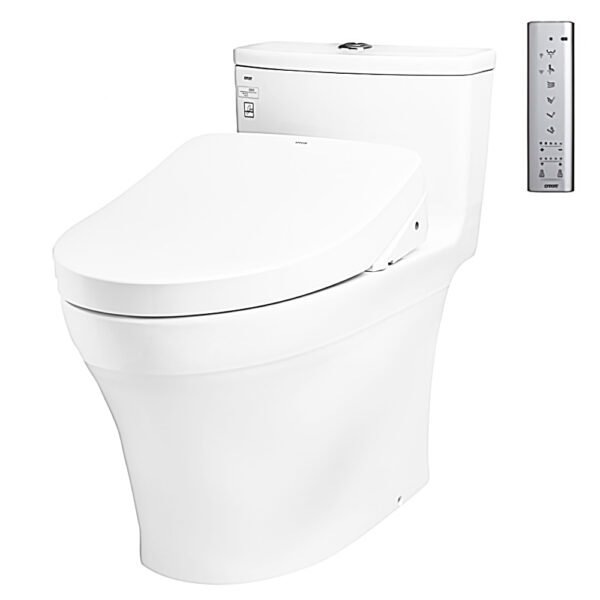 Bồn cầu TOTO MS885CDW12#XW 1 khối (Giấu dây) nắp điện tử TCF4911EZ