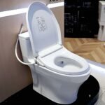 Bồn cầu TOTO MS885DE4#XW 1 khối, nắp rửa cơ TCW1211A - Ảnh 4