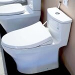 Bồn cầu TOTO MS885DE4#XW 1 khối, nắp rửa cơ TCW1211A - Ảnh 2