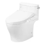 Bồn cầu TOTO MS887CRW17#XW 1 khối (Giấu dây), nắp điện tử TCF23460AAA, xả gạt