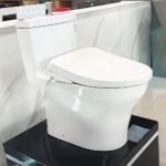 Bồn cầu TOTO MS889CDRW23#XW 1 khối (Giấu dây), nắp điện tử TCF47360GAA - Ảnh 2