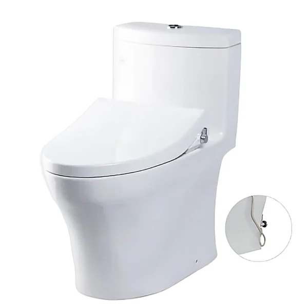 Bồn cầu TOTO MS889DRE4#XW 1 khối nắp rửa cơ TCW1211A (E4)