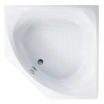 Bồn tắm TOTO PAY1300PE#W/ TVBF412/ DB505R-2B đặt sàn góc kèm ống thải TVBF412