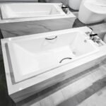 Bồn tắm TOTO PAY1520HV#W dạng xây có tay vịn - Ảnh 3