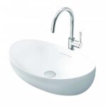 Chậu rửa mặt lavabo TOTO PJS01WE#MW đá, đặt bàn