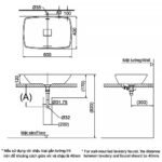 Chậu rửa mặt lavabo TOTO PJS02WE#GW đá, đặt bàn - Ảnh 5