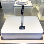 Chậu rửa mặt lavabo TOTO PJS03WE#MW đá, đặt bàn - Ảnh 2