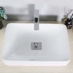 Chậu rửa mặt lavabo TOTO PJS03WE#MW đá, đặt bàn - Ảnh 4