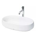 Chậu rửa mặt lavabo TOTO PJS05WE#MW đá, đặt bàn