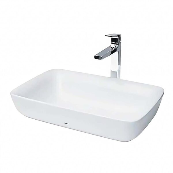 Chậu rửa mặt lavabo TOTO PJS06WE#MW đá, đặt bàn