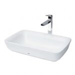 Chậu rửa mặt lavabo TOTO PJS06WE#GW đá, đặt bàn