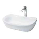 Chậu rửa mặt lavabo TOTO PJS07WE#MW đá, đặt bàn