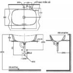 Chậu rửa mặt lavabo TOTO PJS07WE#MW đá, đặt bàn - Ảnh 4