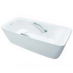 Bồn tắm TOTO PJY1724WHPWEN#MW đá cẩm thạch đặt sàn, có tay vịn