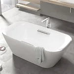 Bồn tắm TOTO PJY1734HPWEN#MW/ TVBF412 đá cẩm thạch đặt sàn, có tay vịn, kèm ống thải TVBF412 - Ảnh 4