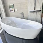 Bồn tắm TOTO PJYD2200PWE#GW đá cẩm thạch đặt sàn massage, đèn Led - Ảnh 5