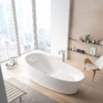 Bồn tắm TOTO PJYD2200PWE#GW đá cẩm thạch đặt sàn massage, đèn Led - Ảnh 6