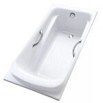 Bồn tắm TOTO PPYK1760ZRPNE#P/ TVBF412/ DB505R-2B đặt sàn ngọc trai, massage, kèm ống thải TVBF412