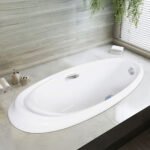 Bồn tắm TOTO PPY1610PTE#S xây ngọc trai, kèm ống thải TVBF412 - Ảnh 3