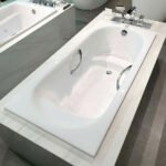 Bồn tắm TOTO PPY1750PE#P xây ngọc trai, kèm ống thải TVBF411 - Ảnh 3