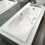 Bồn tắm TOTO PPY1780PE#P/ DB505R-3B/ TVBF412 đặt sàn ngọc trai, kèm ống thải TVBF412 - Ảnh 2