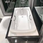 Bồn tắm TOTO PPYK1760ZRPNE#P/ TVBF412/ DB505R-2B đặt sàn ngọc trai, massage, kèm ống thải TVBF412 - Ảnh 4