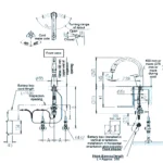Vòi chén INAX SF-NB454SX-J (SFNB454SXJ) cảm ứng PIN - Ảnh 2