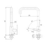 Vòi chén INAX SFV-30 (SFV30) lạnh - Ảnh 4