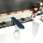 Vòi xả bồn tắm TOTO TBG01202BB#BFG dòng GO (4 lỗ), màu Vàng pháp mờ, kèm tay sen - Ảnh 3