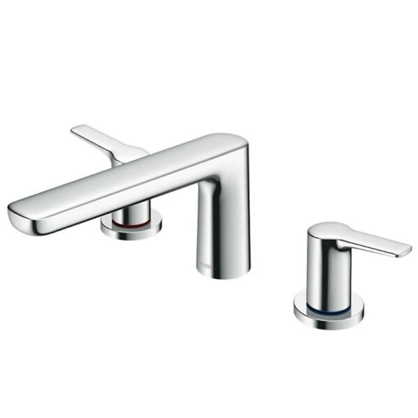 Vòi xả bồn tắm TOTO TBG03201BA nóng lạnh, dòng GS (3 lỗ), màu Crom bóng