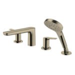 Vòi xả bồn tắm TOTO TBG03202BB#BBR nóng lạnh, dòng GS (4 lỗ), màu đồng mờ, kèm tay sen