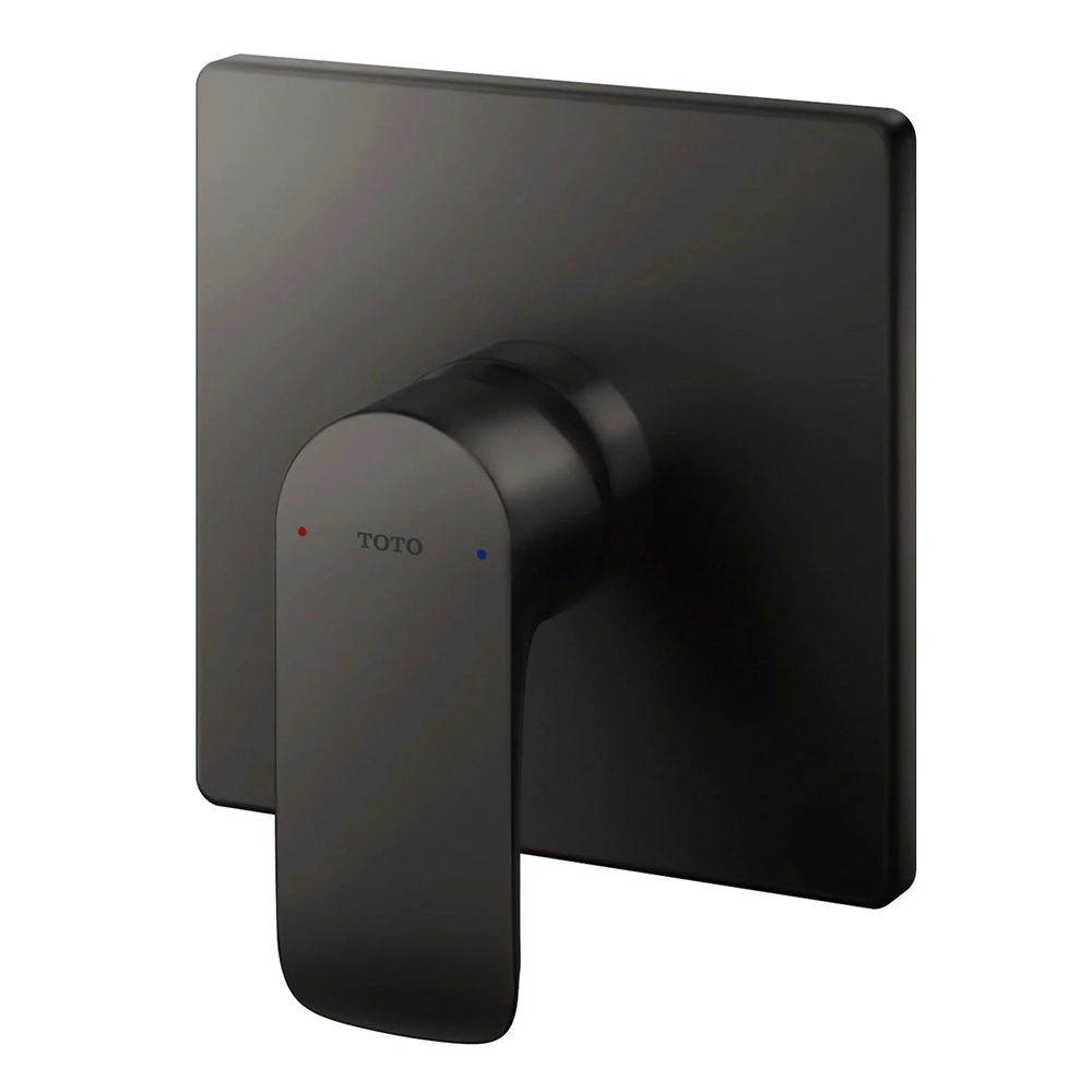 tbg04303bbmbl-1-1843.webp Van điều chỉnh nhiệt độ TOTO TBG04303BB#MBL (không kèm phụ kiện âm tường) đen mờ - Ảnh 1