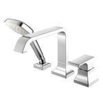 Vòi xả bồn tắm TOTO TBG08305AA nóng lạnh, dòng GC (3 lỗ), màu chrome, kèm tay sen