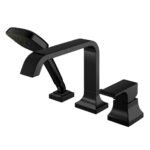 Vòi xả bồn tắm TOTO TBG08305AA#MBL nóng lạnh, dòng GC (3 lỗ), màu đen mờ, kèm tay sen