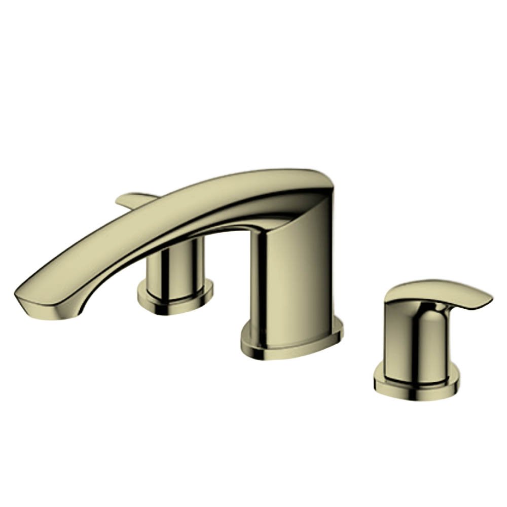 Thiết kế chưa có tên - 1 Vòi xả bồn tắm TOTO TBG09201B#BFG nóng lạnh, dòng GM (3 lỗ), màu Vàng pháp mờ - Ảnh 1