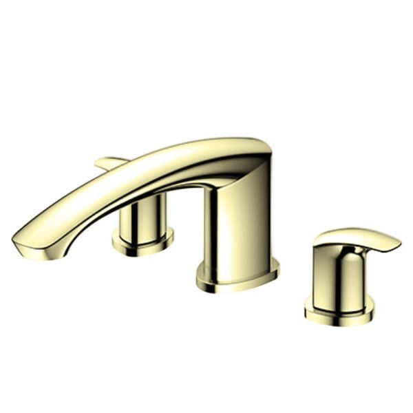 Vòi xả bồn tắm TOTO TBG09201B#PFG nóng lạnh, dòng GM (3 lỗ), màu Vàng pháp bóng